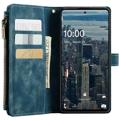 Caseme C30 Multifunktions Samsung Galaxy A53 5G Wallet Hülle - Blau