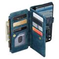 Caseme C30 Multifunktions Samsung Galaxy A53 5G Wallet Hülle - Blau