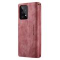 Caseme C30 Multifunktions Samsung Galaxy A53 5G Wallet Hülle - Rot