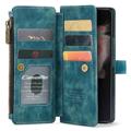 Caseme C30 Multifunktions Samsung Galaxy Z Fold4 5G Wallet Hülle - Blau