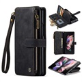 Caseme C30 Multifunktions Samsung Galaxy Z Fold4 5G Wallet Hülle - Schwarz