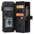 Caseme C30 Multifunktions Samsung Galaxy Z Fold4 5G Wallet Hülle - Schwarz