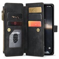 Caseme C30 Multifunktions iPhone 14 Wallet Hülle - Schwarz