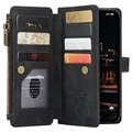 Caseme C30 Multifunktions iPhone 14 Max Wallet Hülle - Schwarz