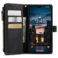 Caseme C30 Multifunktions iPhone 14 Pro Max Wallet Hülle - Schwarz