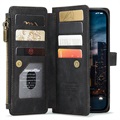 Caseme C30 Multifunktions iPhone 14 Pro Max Wallet Hülle - Schwarz