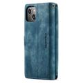 Caseme C30 Multifunktions iPhone 14 Max Wallet Hülle - Blau