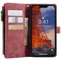 Caseme C30 Multifunktions iPhone 14 Max Wallet Hülle - Rot