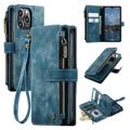 Caseme C30 Multifunktions iPhone 14 Pro Wallet Hülle - Blau