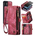 Caseme 2-in-1 Multifunktions iPhone 11 Wallet Hülle - Rot