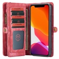 Caseme 2-in-1 Multifunktions iPhone 11 Pro Max Wallet Hülle - Rot