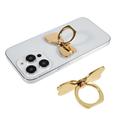 Schmetterling Metall Ringhalter für Smartphones - Gold