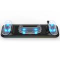 Ladestation für Meta Quest 3 VR-Headset und Dual-Controller-Ladestation - Schnelles Aufladen, sichere Platzierung (Offene Verpackung - Zufriedenstellend) - Schwarz