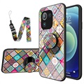Karo-Muster Xiaomi Mi 11 Pro Hybrid Case - Buntes Mandala