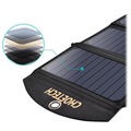 Choetech Dual-Port Faltbares Solarladegerät - 19W - Schwarz