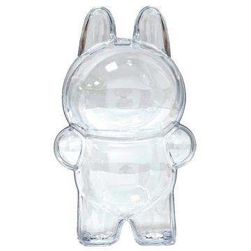 Transparente Schutzhülle für Labubu Plüsch - 17x10cm