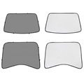 Tesla Model 3 (2016-2020) Clip-On Dach-Sonnenschutz-Set