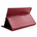 iPad Air Folio Tasche - Krokodil - Rot