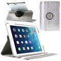 iPad Air Rotary Smart Tasche - Krokodil - Silber