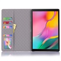 Samsung Galaxy Tab S5e Folio Tasche - Krokodil - Rot