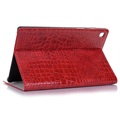 Samsung Galaxy Tab S5e Folio Tasche - Krokodil - Rot