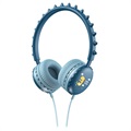 Süßer Dinosaurier Stereo Kinder Kopfhörer Y18 - 3.5mm - Blau