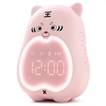 Niedlicher Tiger Kinder Wecker XR-MM-C2110 - Rosa