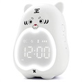 Süßer Tiger Kinder Wecker XR-MM-C2110 - Weiß