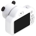 Cute Zoo Dual-Objektiv Kinder Digitalkamera mit 32GB Speicherkarte - 20MP - Panda