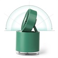 D27 Faltbarer Ventilator der 2. Generation mit Luftbefeuchter - Grün