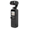 DJI Pocket 2 4K Kamera mit Stabilisierung und Gesichtsverfolgung - 64MP - Schwarz