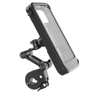 DS-MT3 Wasserdichte Smartphone-Halterung für Fahrrad/Motorrad - Schwarz