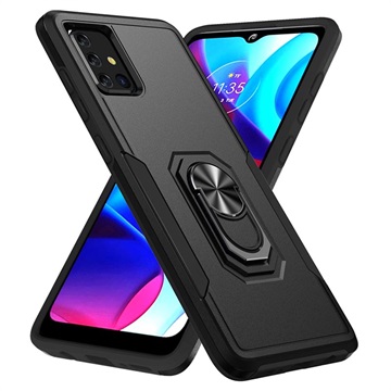 Defender Serie Samsung Galaxy A51 Hybrid Case - Schwarz