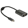 Delock USB-C zu Mini DisplayPort Adapterkabel - Dunkelgrau