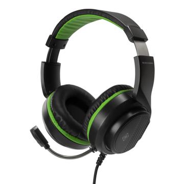 Deltaco GAM-128 Wired Gaming Headset - Schwarz / Grün