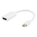 Deltaco Mini DisplayPort zu HDMI Adapter - 0.2m - Weiß