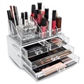 Desktop Kosmetische Make-up Aufbewahrungskiste - Durchsichtig