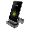 Digibuddy USB 3.1 Type-C Tischladestation - Schwarz