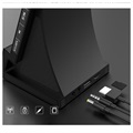 Digitaler Radiowecker mit Bluetooth-Lautsprecher & Qi Ladegerät