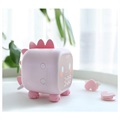 Dinosaurier Design Kinder Digitaler Wecker - Rosa