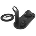 Dockingstation mit QI Wireless Ladegerät UD15 - Schwarz