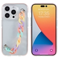 Dual-Color Serie iPhone 14 Pro Max TPU Hülle - Buntes Band