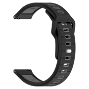 Garmin Vivoactive 6 Zweifarbiges Silikon Sportarmband
