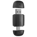 Dual-Head 2-in-1 Wireless CarPlay und Android Auto Adapter