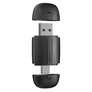 Dual-Head 2-in-1 Wireless CarPlay und Android Auto Adapter