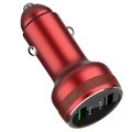 Duales USB-Warp-Autoladegerät GX739 - 65W - Rot