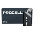 Duracell Procell 6LR61/9V Alkaline-Batterien 673mAh - 10 Stk.