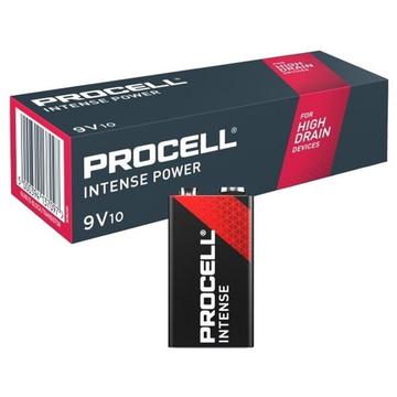 Duracell Procell Intense Power 6LR61/9V Alkaline-Batterien - 10 Stk.