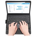 Dux Ducis Samsung Galaxy Tab S6 Lite 2020/2022 Bluetooth Tastaturhülle - Schwarz