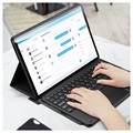 Dux Ducis Samsung Galaxy Tab S7+/S8+ Bluetooth Tastaturhülle